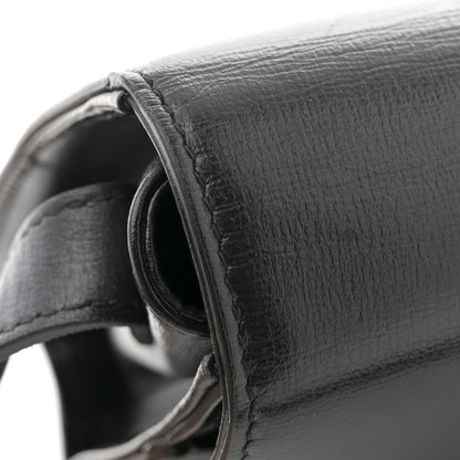 Gucci Textured Calfskin Small Torchon GG Ring Shoulder Bag Black 12 of 12