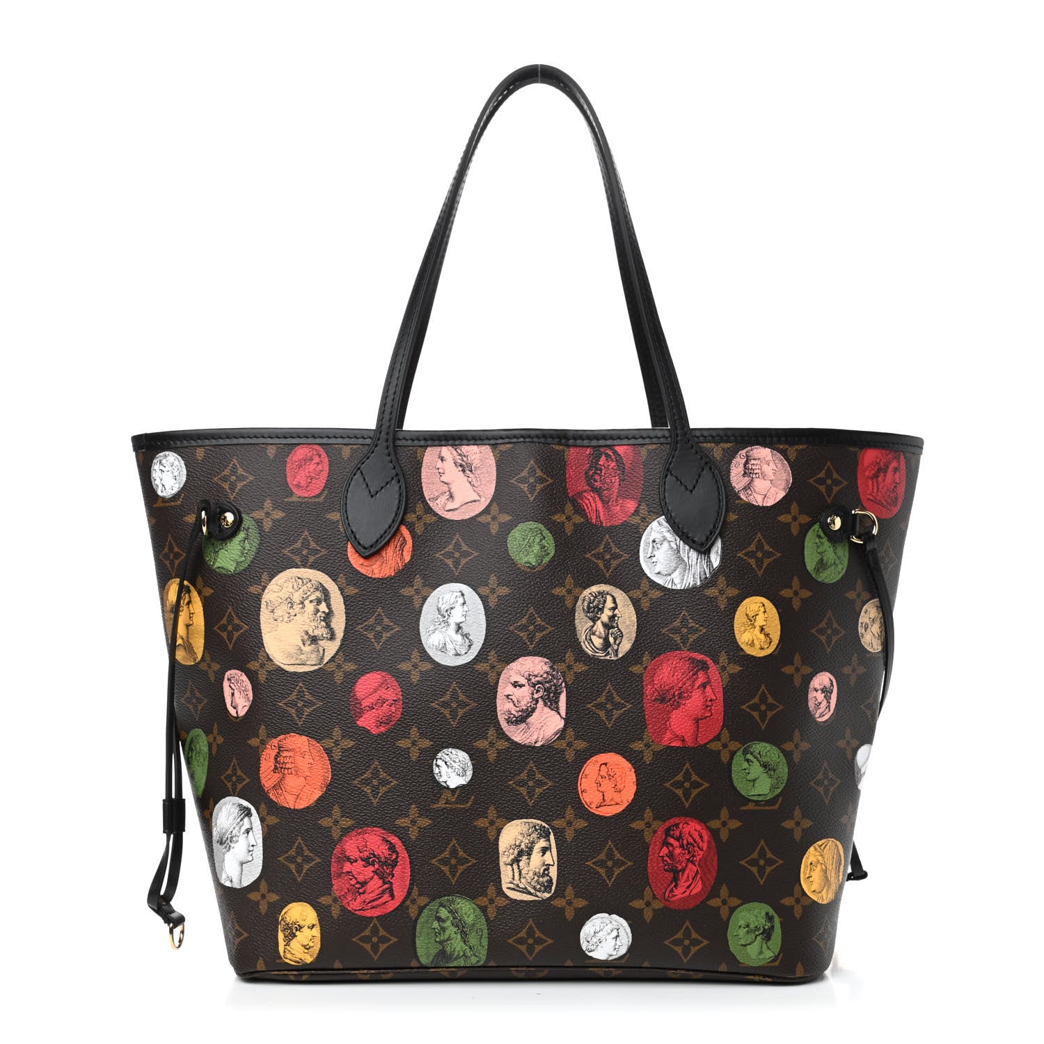 Louis Vuitton X FORNASETTI Monogram Cameo Neverfull MM 1 of 4
