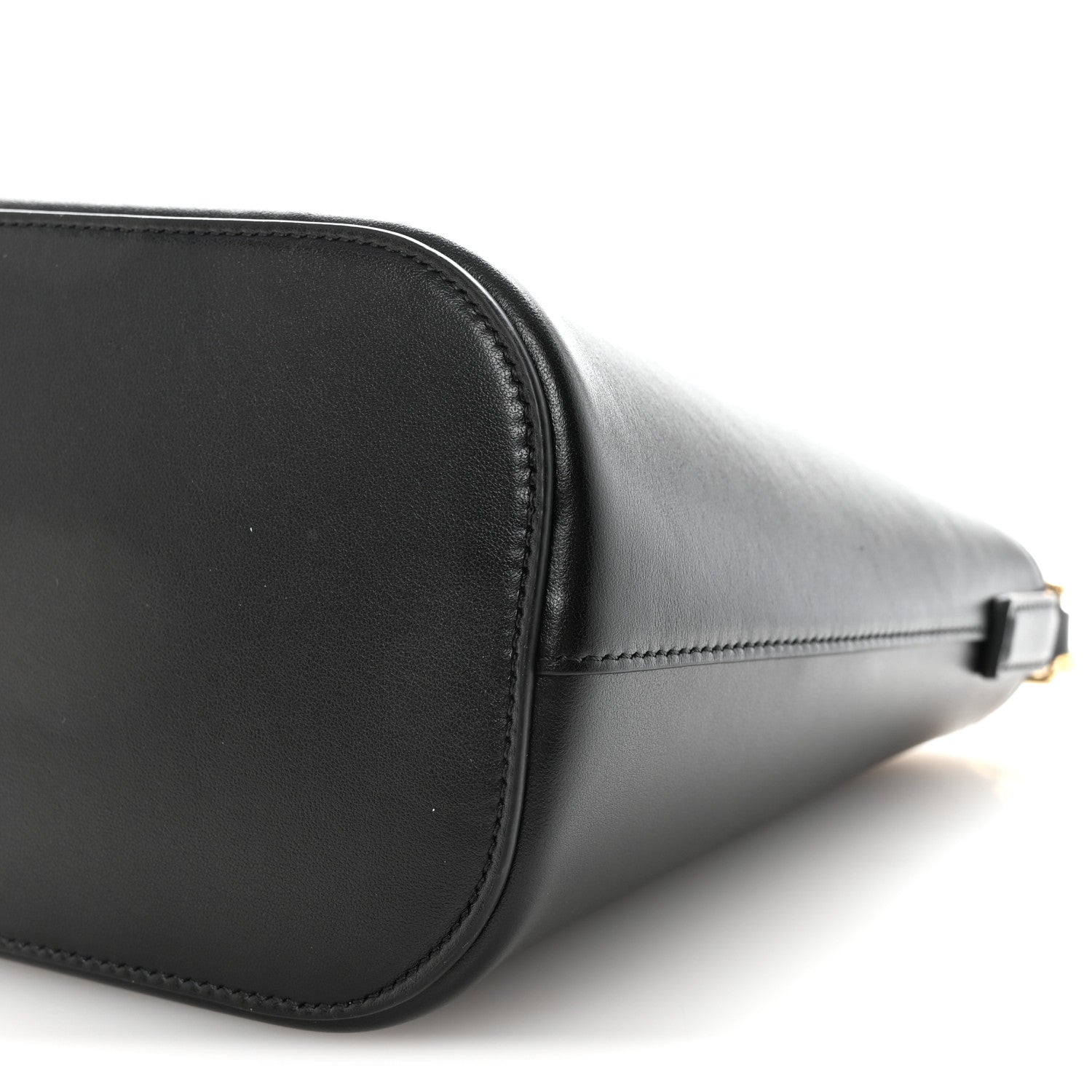 Celine Smooth Calfskin Triomphe Small Louise Bag Black 1834073