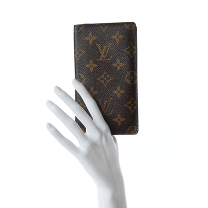 Louis Vuitton Monogram Checkbook Holder Case Wallet 2 of 7