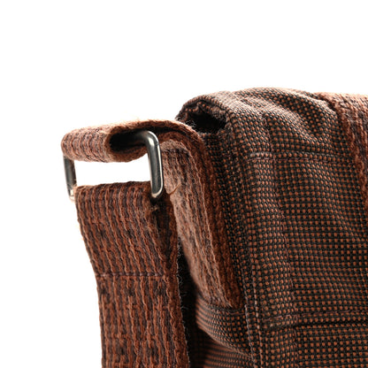 Hermes Canvas Herline Messenger Bag Brown 28 of 31