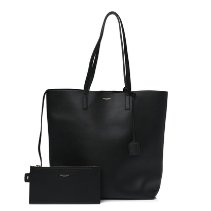 Saint Laurent Calfskin Medium Shopping Tote Black 1 of 4