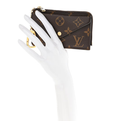Louis Vuitton Monogram Recto Verso Card Holder Black 2 of 7