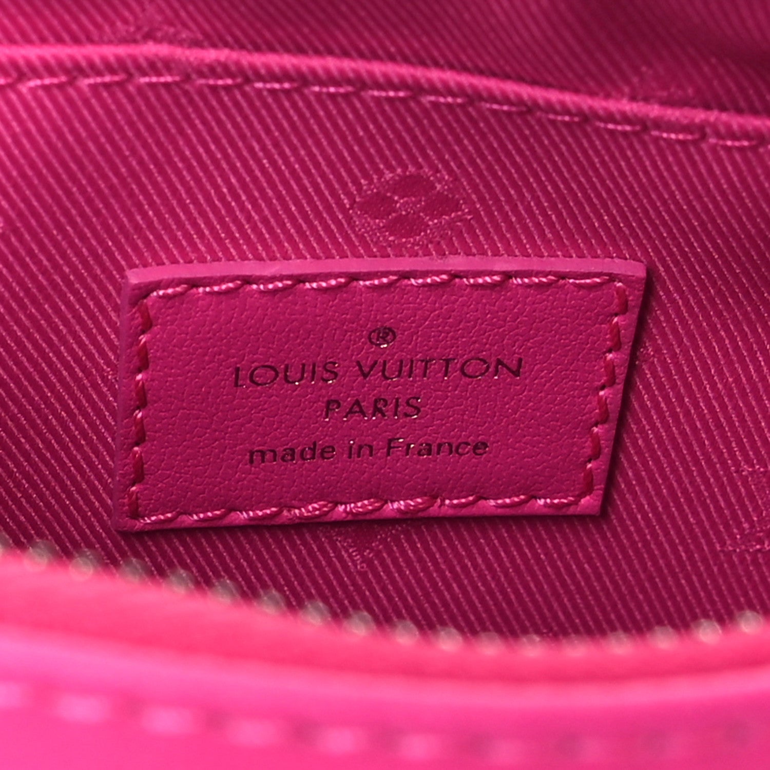 Louis Vuitton Calfskin Bubblegram Over The Moon Dragon Fruit 6 of 9