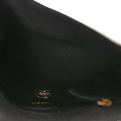 Mulberry Glossy Goatskin Small Lily Flap Black 5 of 9