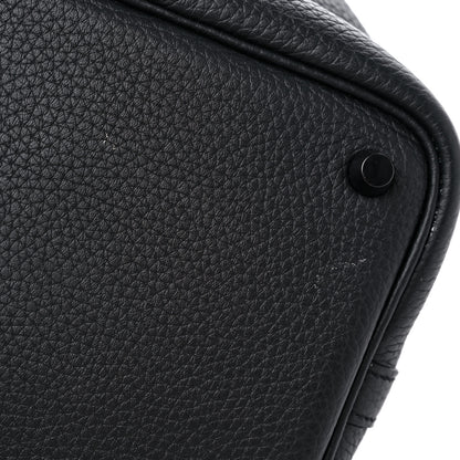 Hermes Taurillon Clemence Monochrome Picotin Lock 18 PM Black 12 of 12