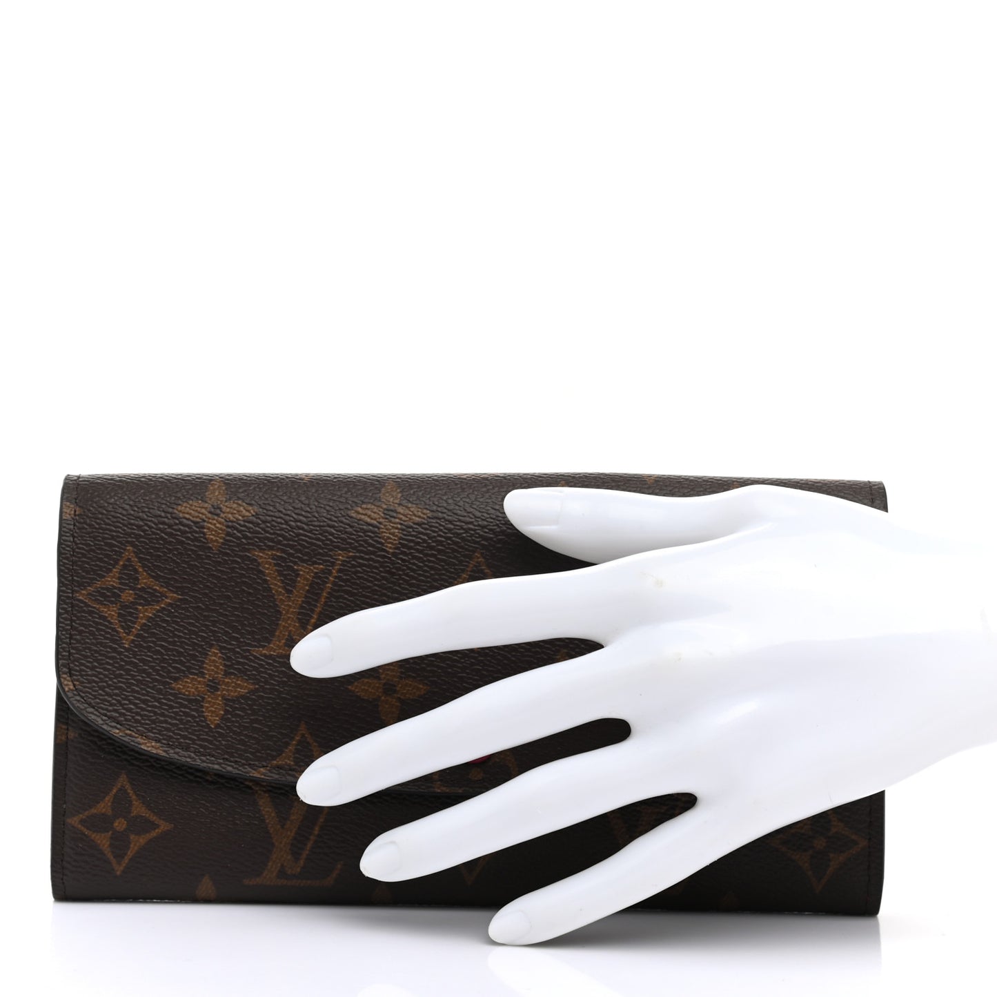 Monogram Emilie Wallet Fuchsia