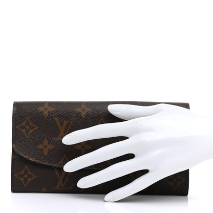 Louis Vuitton Monogram Emilie Wallet Fuchsia 2 of 9