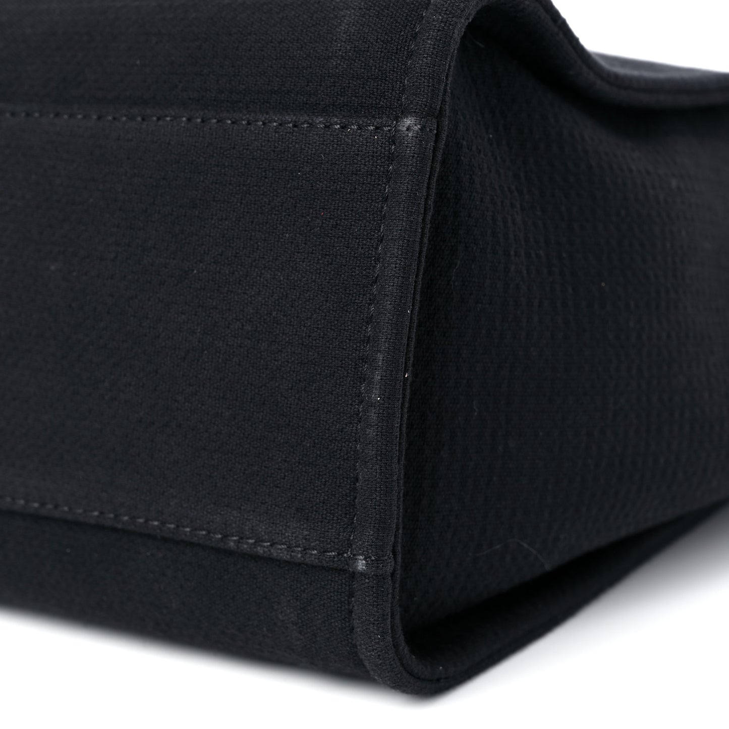 Mixed Fibers Large Deauville Tote Black