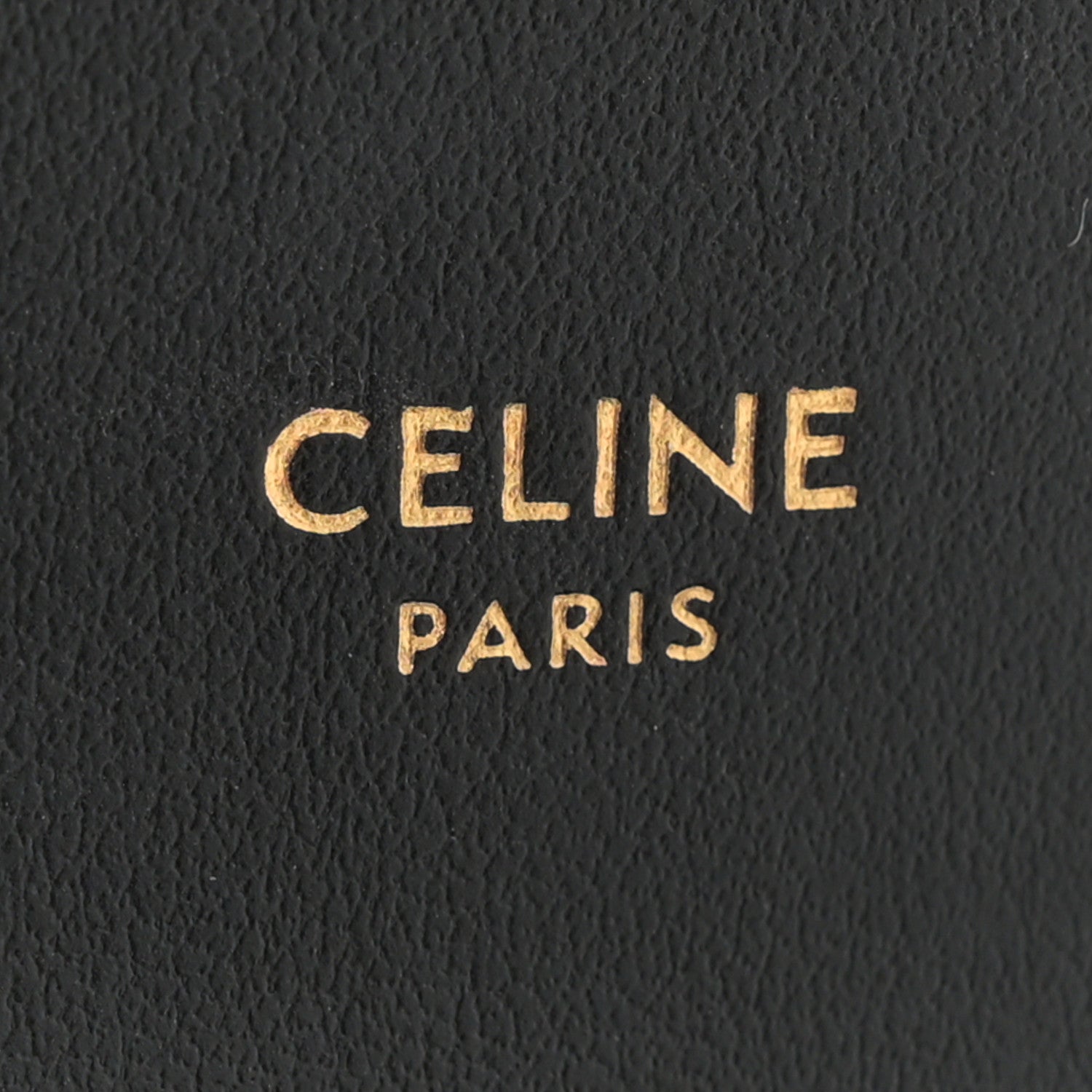 Celine Shiny Calfskin Mini Triomphe Black 6 of 11