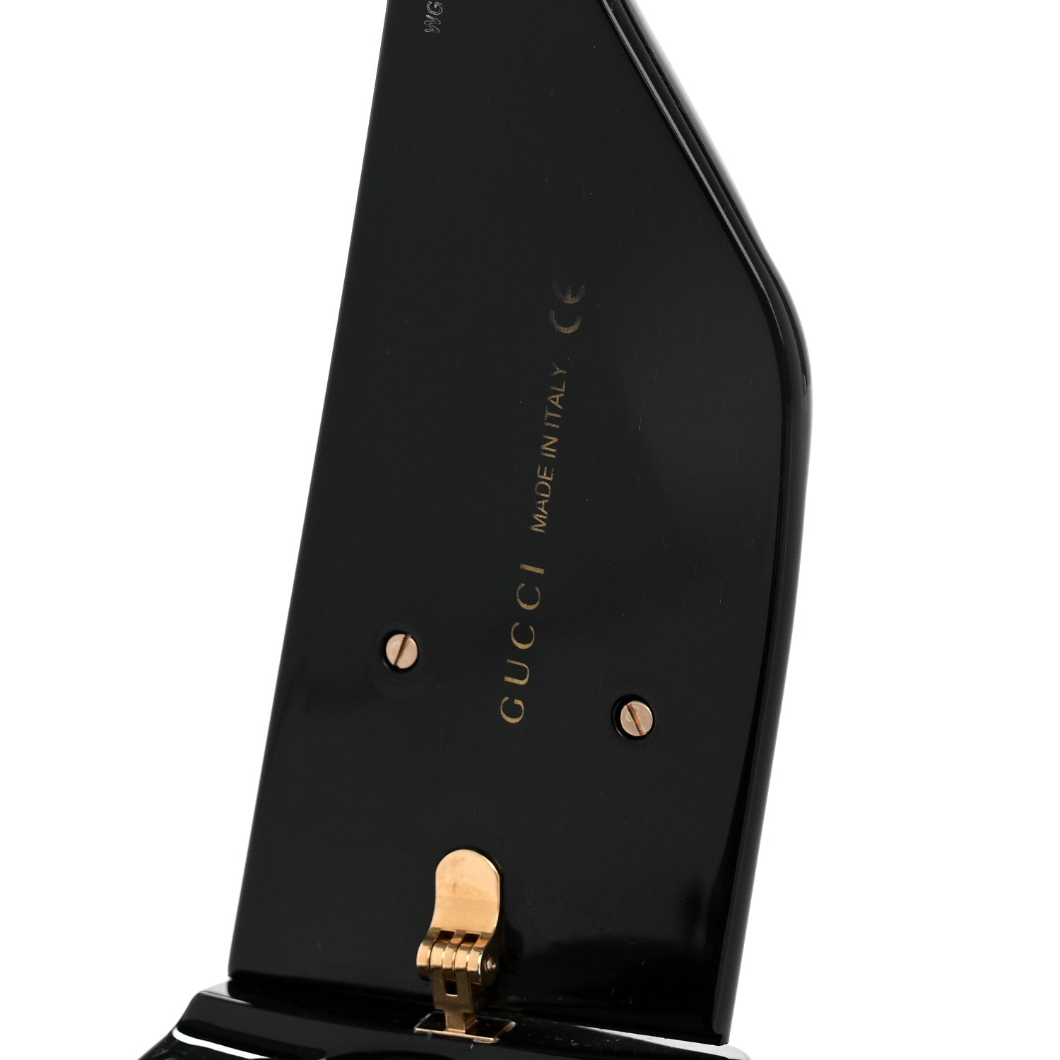 Gucci Acetate Rectangular Sunglasses GG0811S Black 6 of 9