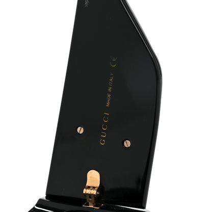 Gucci Acetate Rectangular Sunglasses GG0811S Black 6 of 9