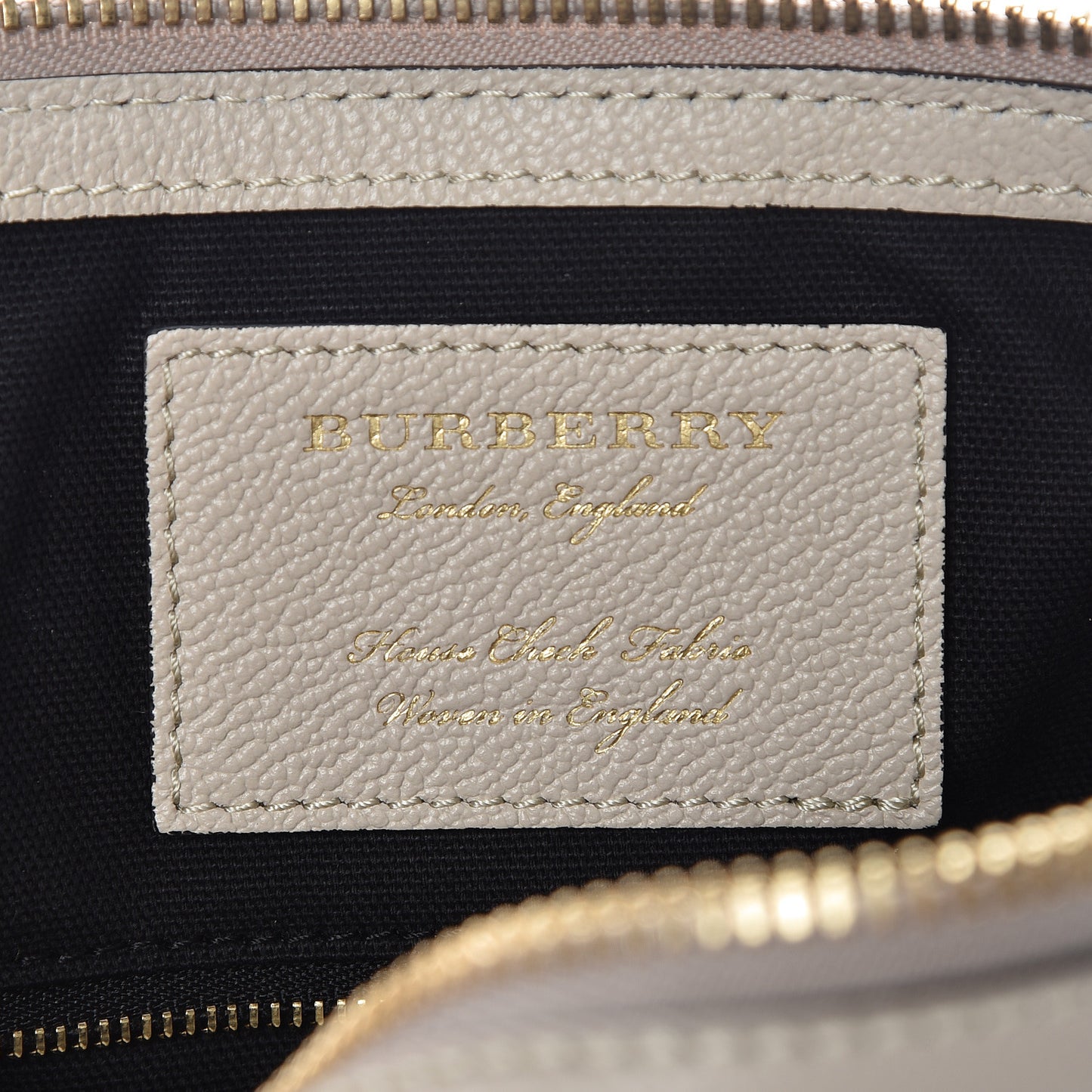 Soft Grain Calfskin House Check Small Helmsley Crossbody Limestone
