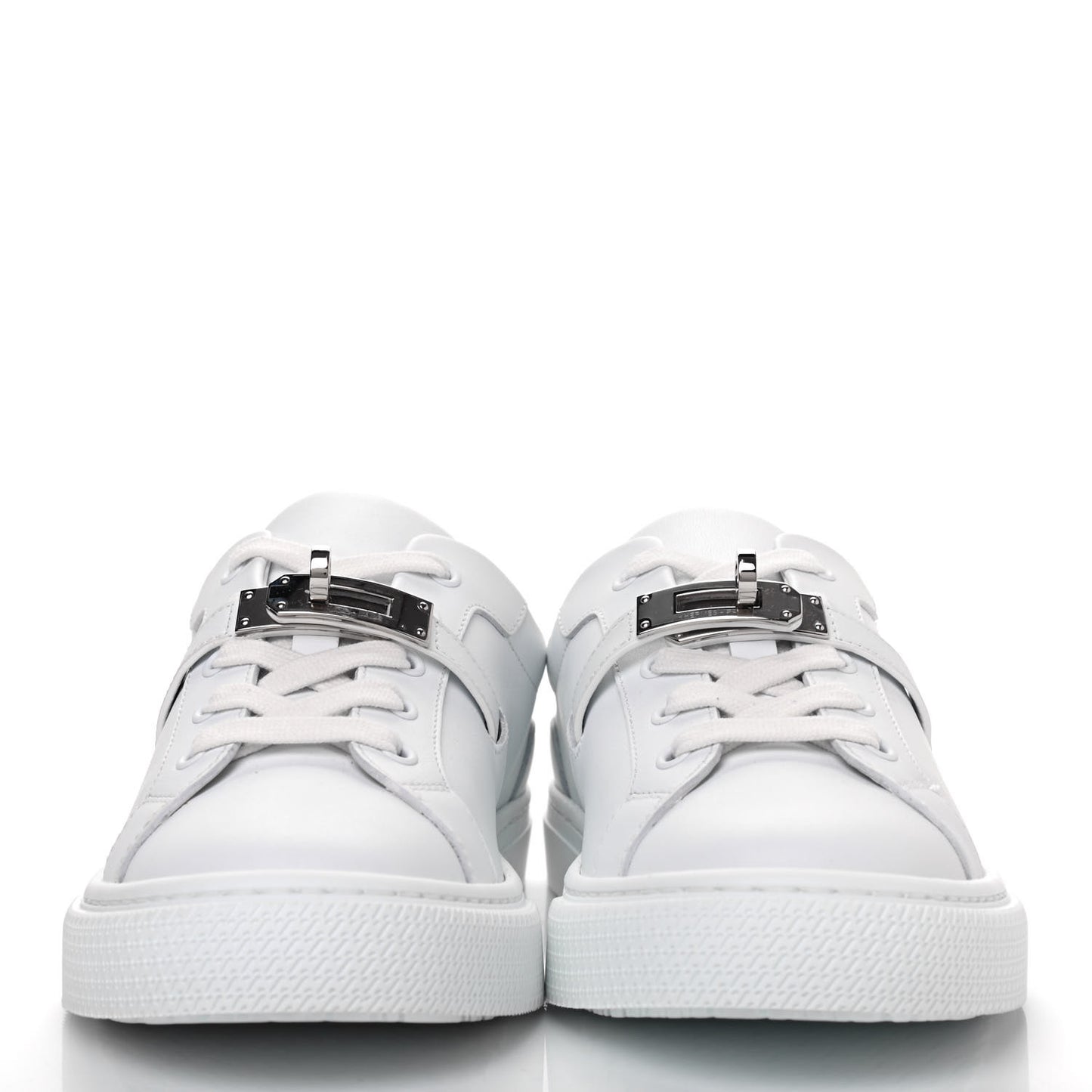 Calfskin Day Sneakers 36 White