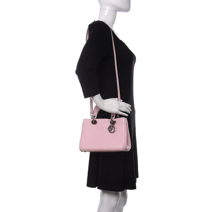 Christian Dior Bullcalf Small Diorissimo Pink Purple 2 of 11