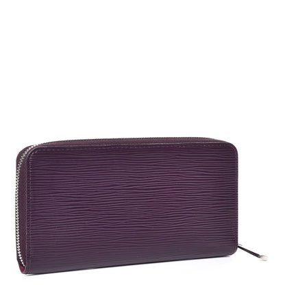 Louis Vuitton Epi Zippy Wallet Cassis 3 of 8
