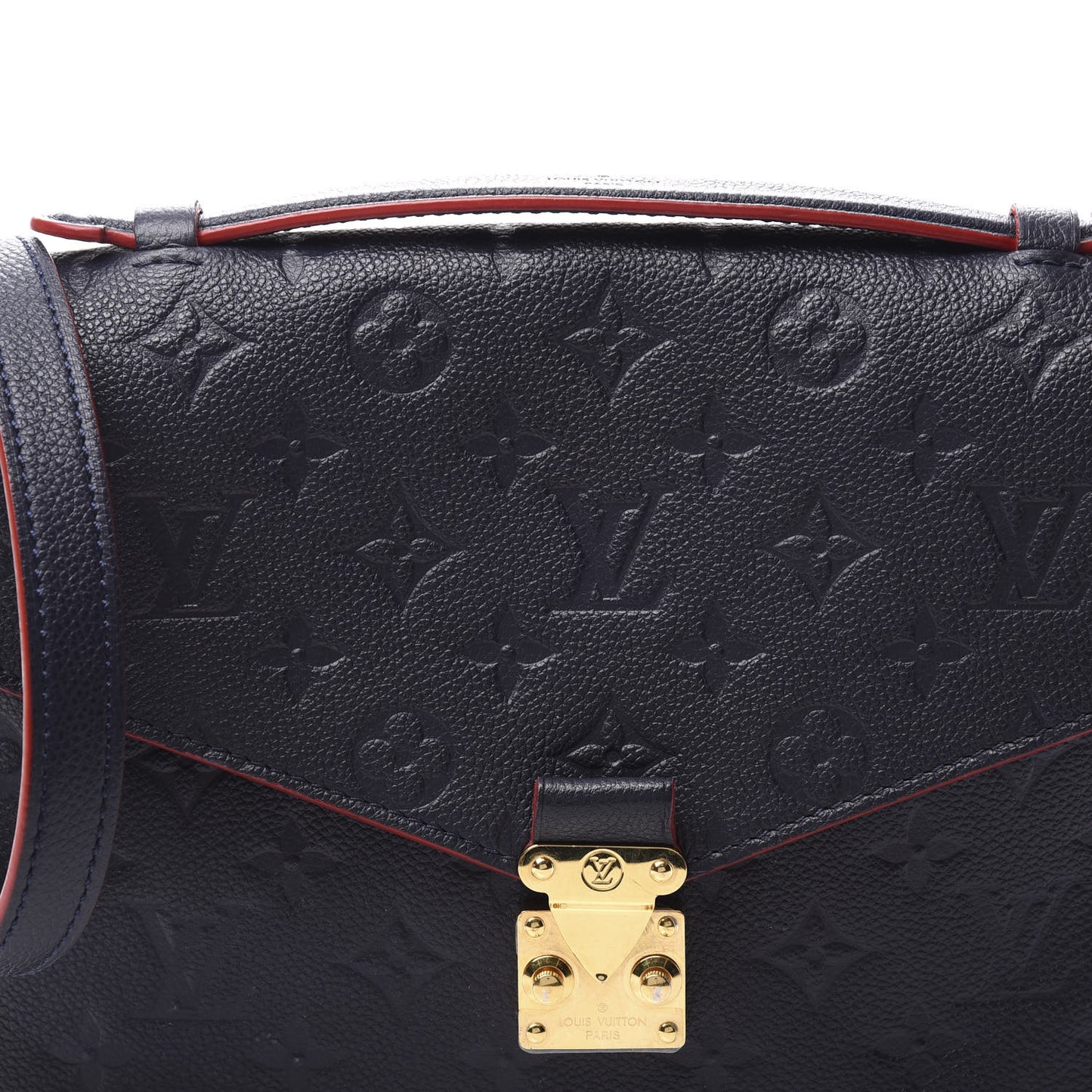 Empreinte Pochette Metis Marine Rouge