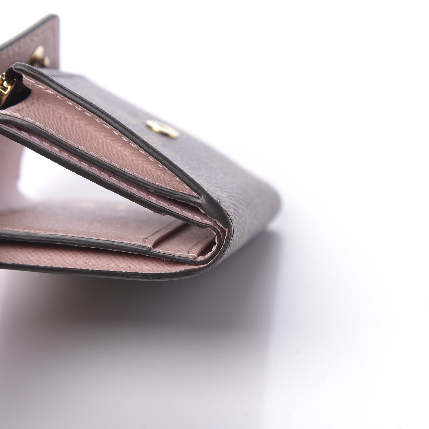 Monogram Zoe Wallet Rose Ballerine