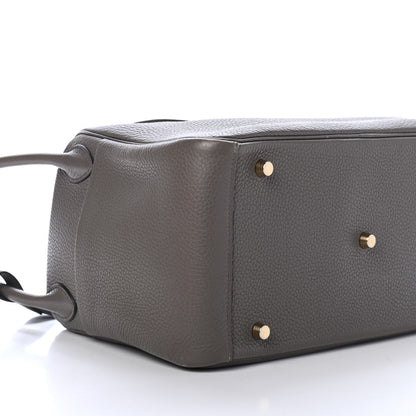 Hermes Taurillon Clemence Lindy 30 Etain 8 of 9