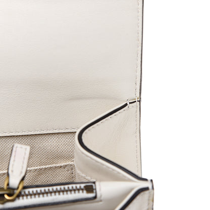 Gucci Calfskin Bamboo Web Medium Dionysus Top Handle Bag White Blue Hibiscus Red 13 of 14