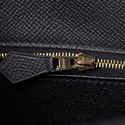 Hermes Epsom Kelly Sellier 28 Black 27 of 43