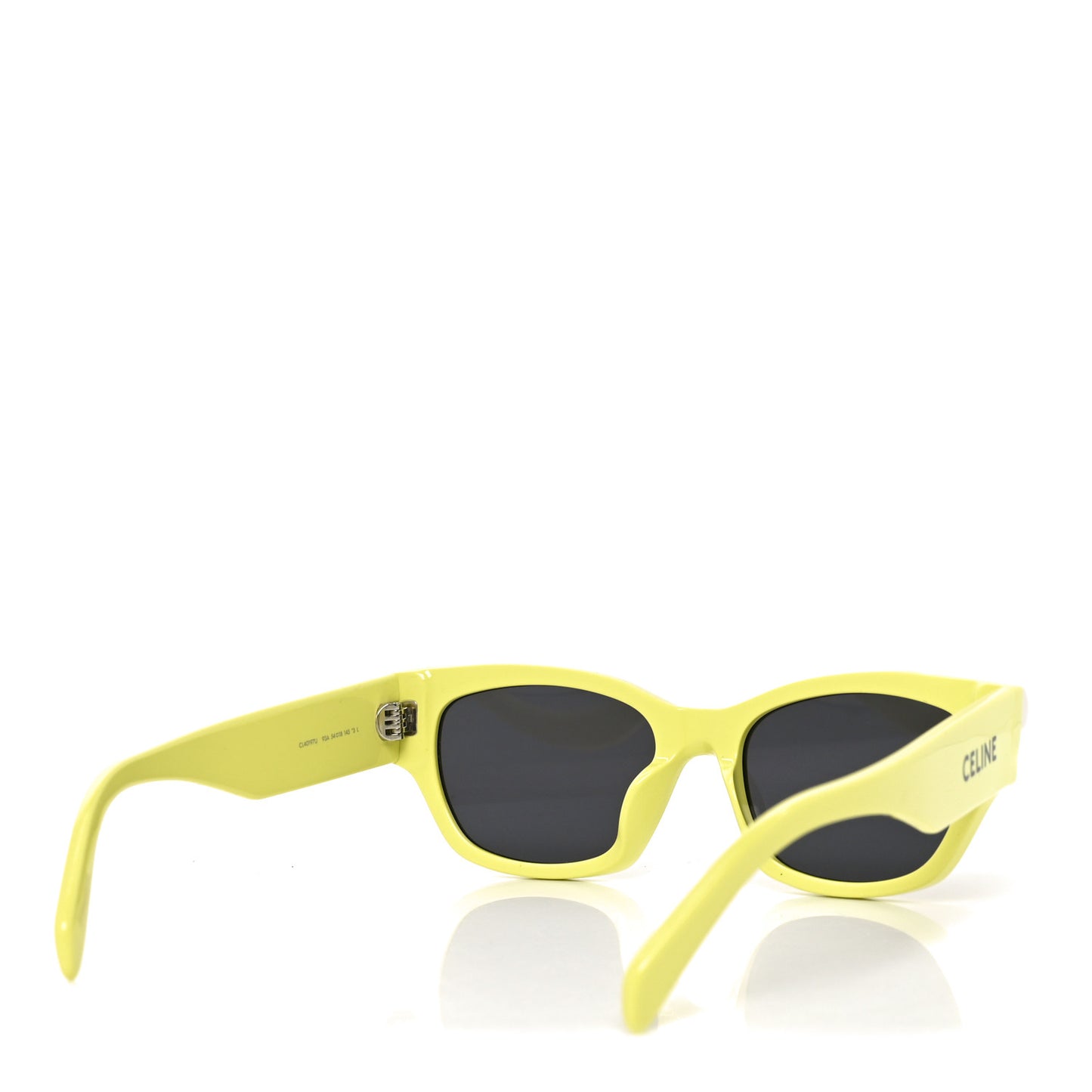 Acetate Cat Eye Sunglasses CL 40197U Neon Green