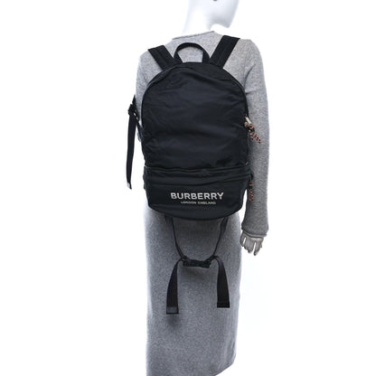 Burberry Nylon Rex Convertible Backpack Bum Bag Black 2 of 17