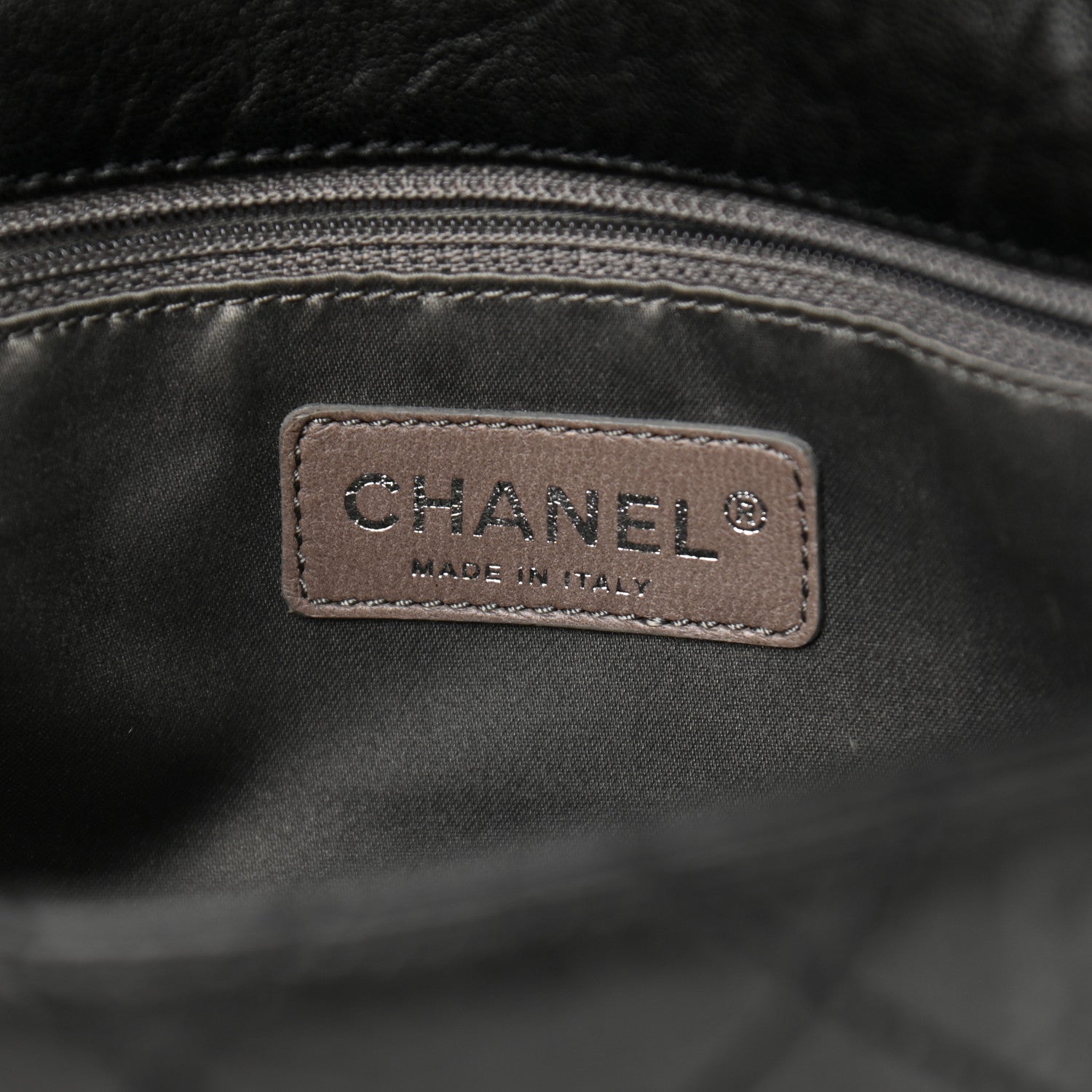 Chanel Distressed Lambskin Medium Leo Lion Flap Black 6 of 10