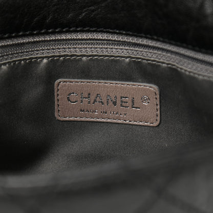 Chanel Distressed Lambskin Medium Leo Lion Flap Black 6 of 10