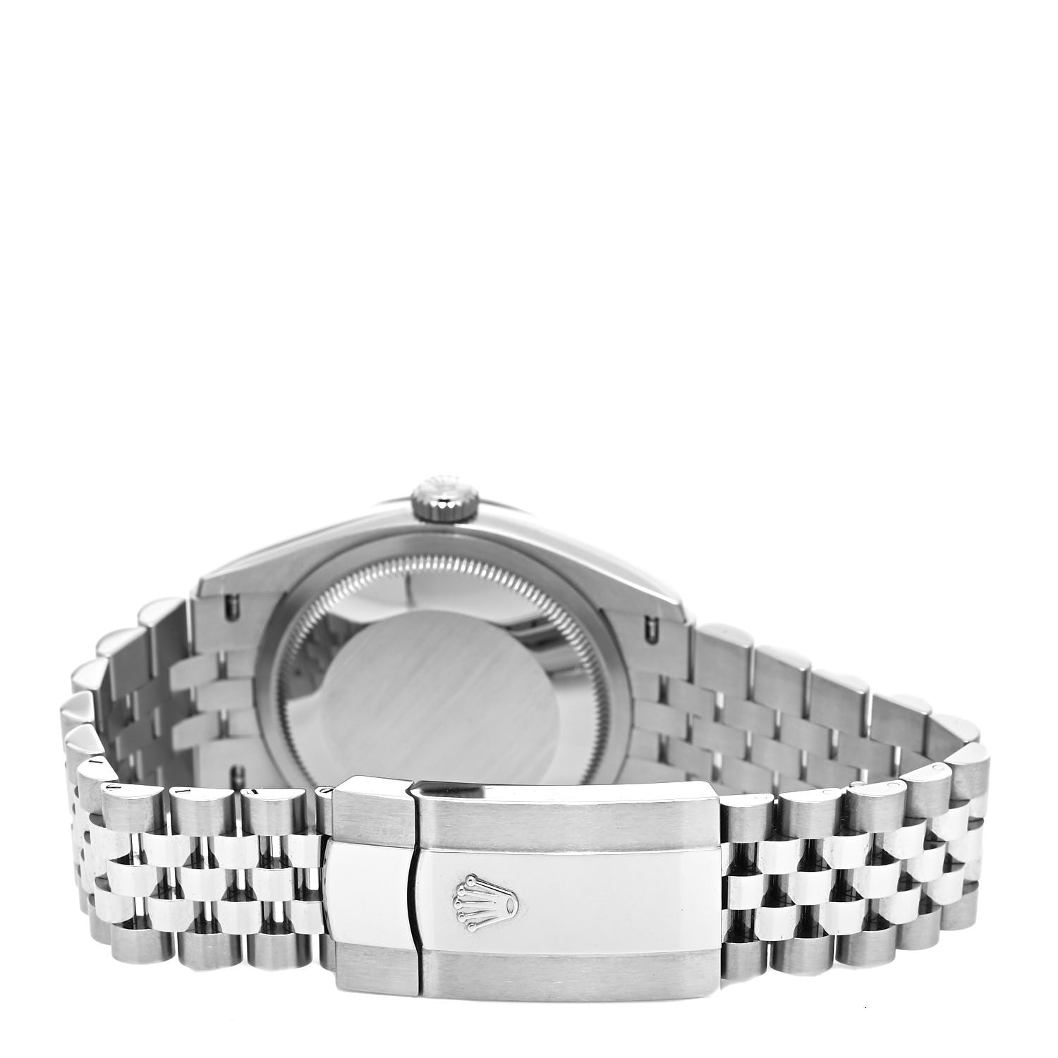 Rolex Stainless Steel 18K White Gold Diamond 36mm Oyster Perpetual Datejust Watch Pink Jubilee 126234 3 of 5