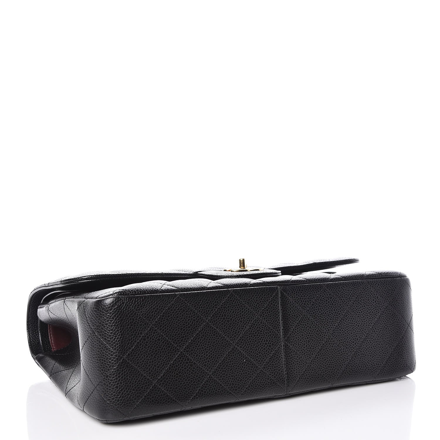 Chanel Caviar Quilted Jumbo Double Flap Black 4 of 9