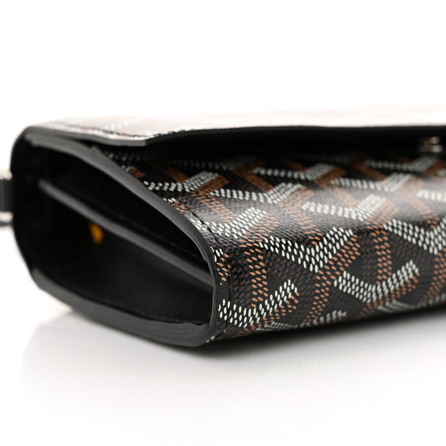 Goyard Goyardine Varenne Continental Wallet Black 9 of 10