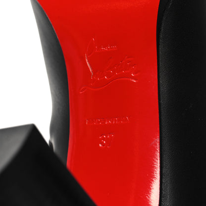Christian Louboutin Calfskin Adox 85 Ankle Boots 37 Black 6 of 8
