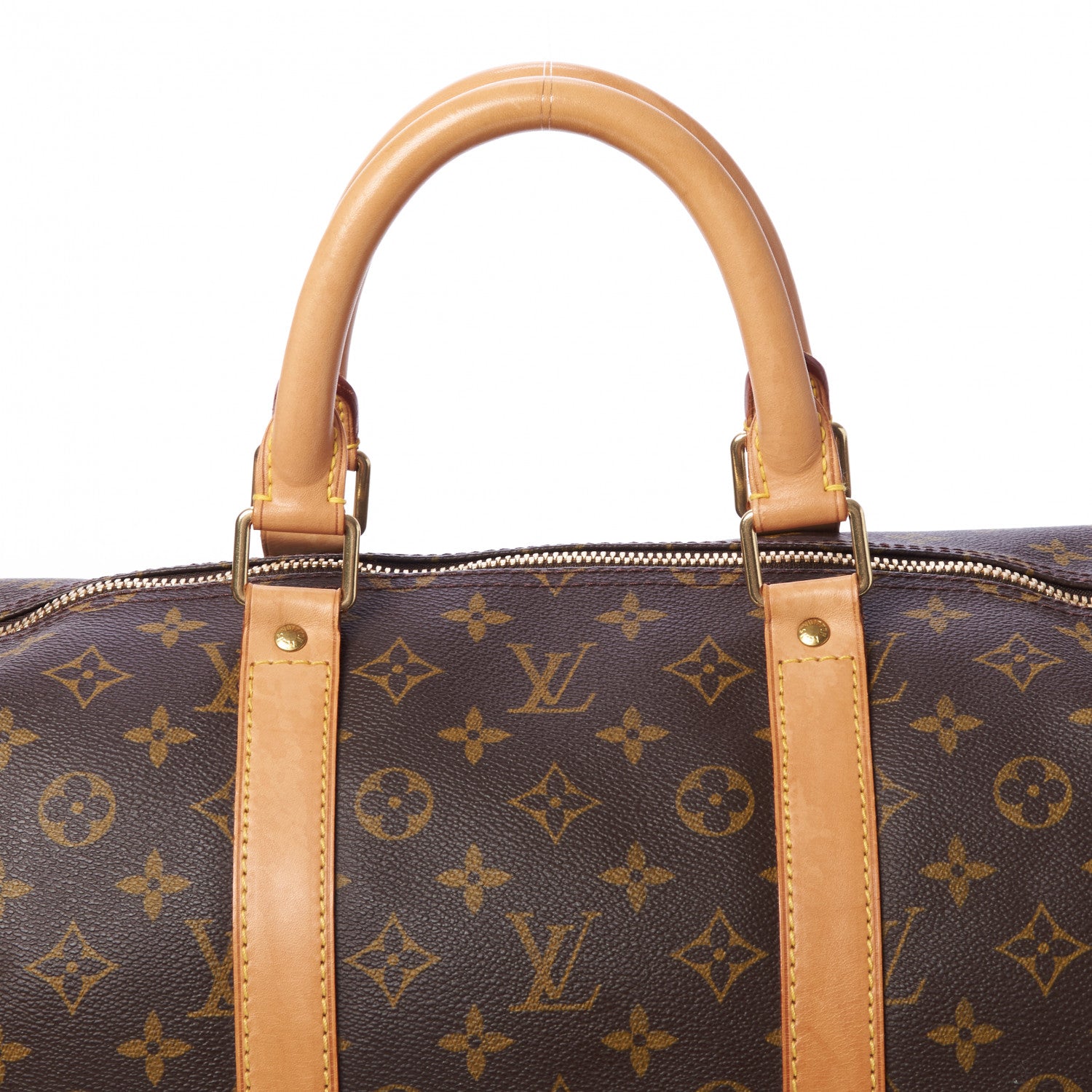 Louis Vuitton Monogram Keepall Bandouliere 55 8 of 10