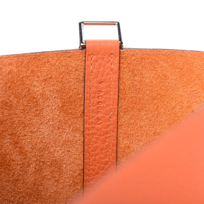 Hermes Taurillon Clemence Picotin Lock 22 MM Feu 9 of 9
