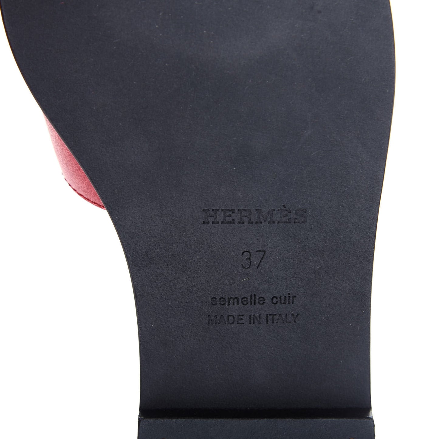 Calfskin Oran Sandals 37 Rose Cotinga