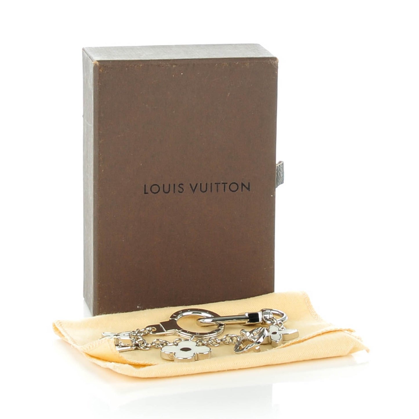 Fleur d'Epi Bag Charm Chain Ivory