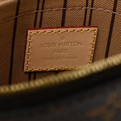 Louis Vuitton LOUIS VUITTON Monogram Neverfull MM GM Pochette 6 of 6