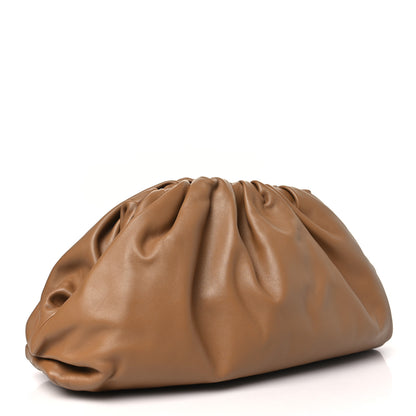 Bottega Veneta Smooth Butter Calf The Pouch Oversized Clutch Cammello 3 of 10