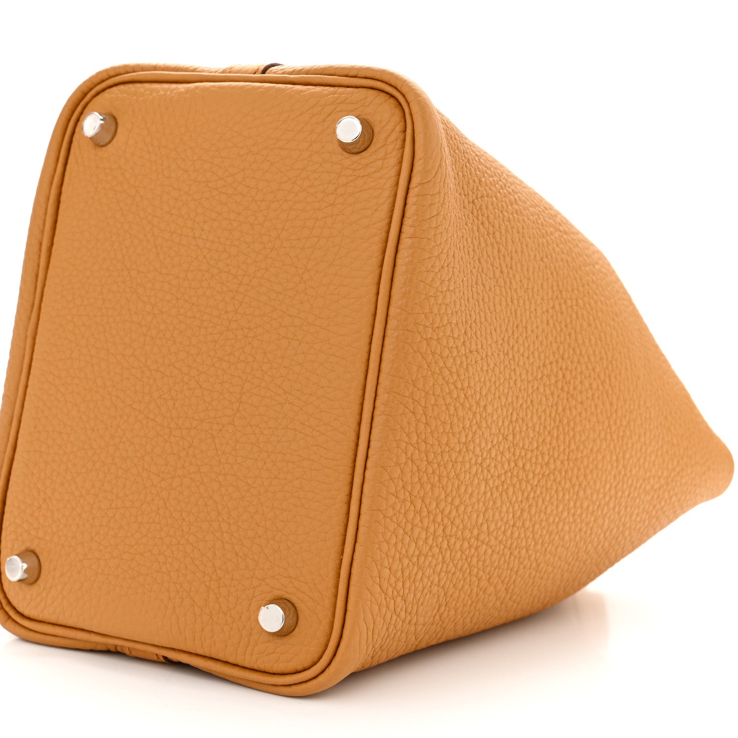 Hermes Taurillon Clemence Swift Eclat Picotin Lock 18 PM Sesame Lime 10 of 11