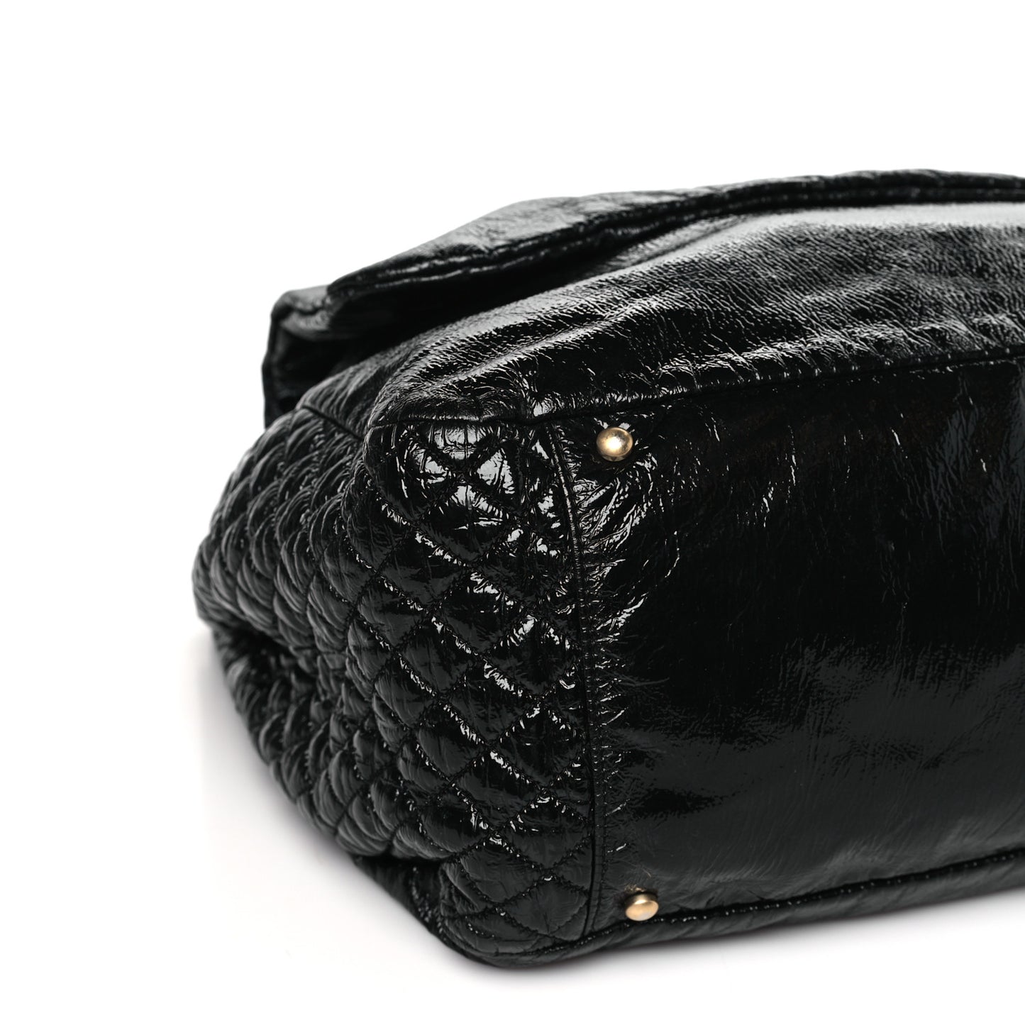 Vinyl XXL Rock and Chain Flap Black