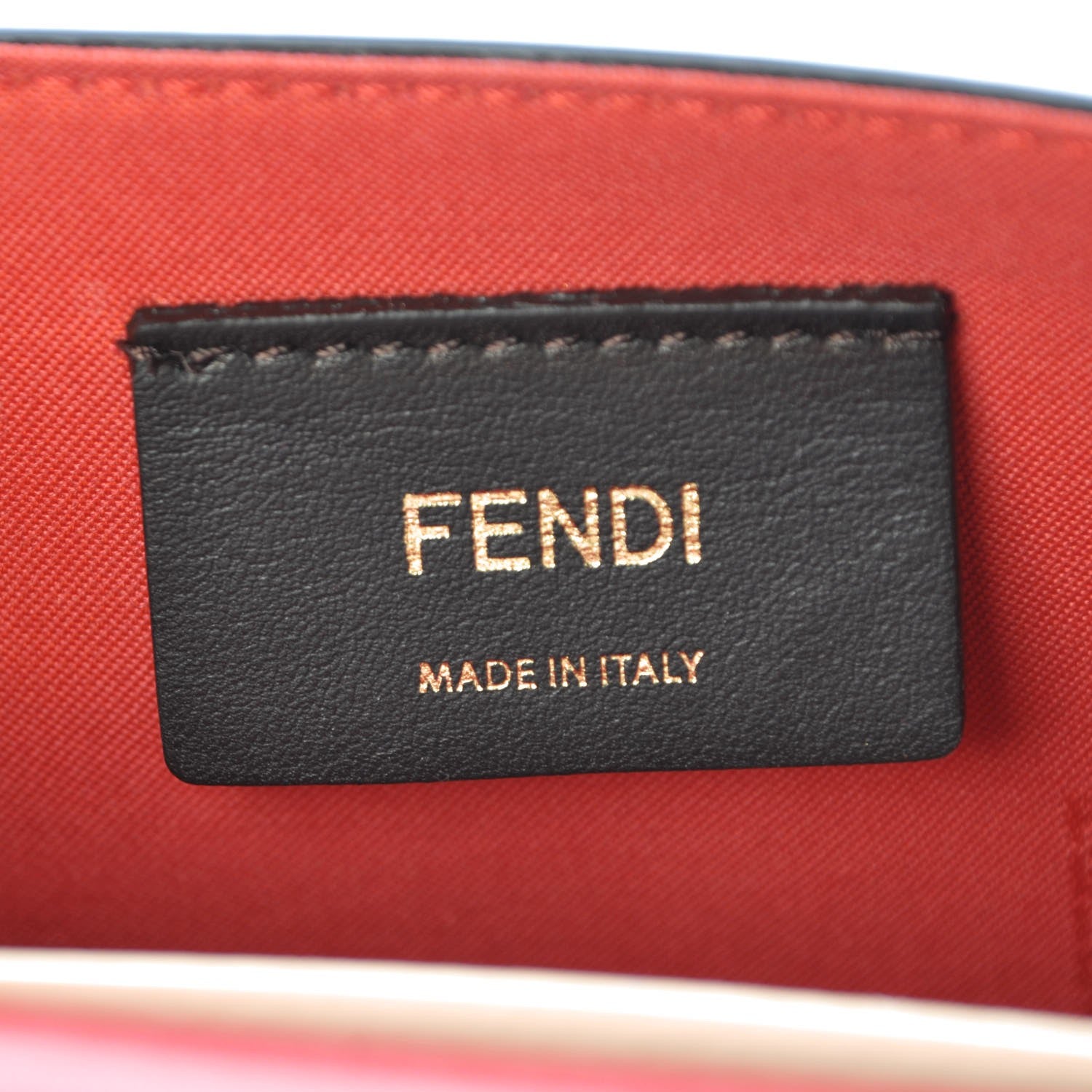 Fendi Vitello Liberty Lucido F is Fendi Envelope Belt Bag Fragola 7 of 9