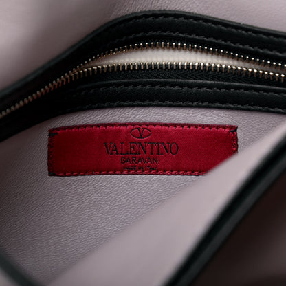 Valentino Garavani Nappa Rockstud Wristlet Clutch Black 6 of 8