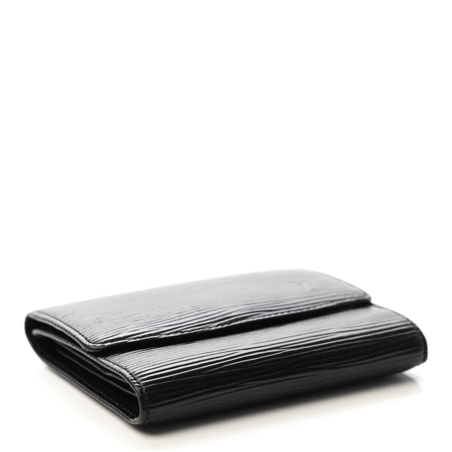 Louis Vuitton Epi Porte-Monnaie Tresor Wallet Black 4 of 10