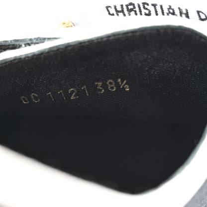 Christian Dior Canvas Walk'N'Dior Low Top Sneakers 38.5 Black 7 of 8