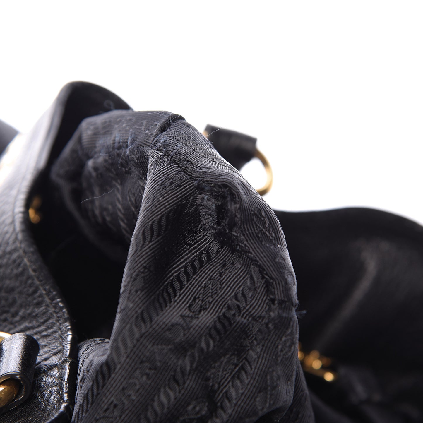 Vitello Daino Side Pocket Hobo Black