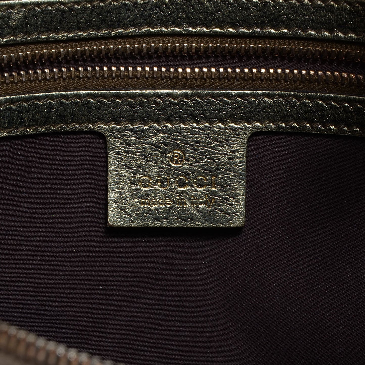 Monogram Bamboo Ring Hobo Gold