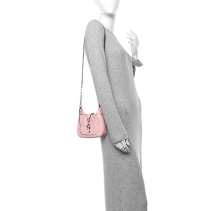 Gucci Snakeskin Mini Jackie Notte Bag Pink 2 of 12