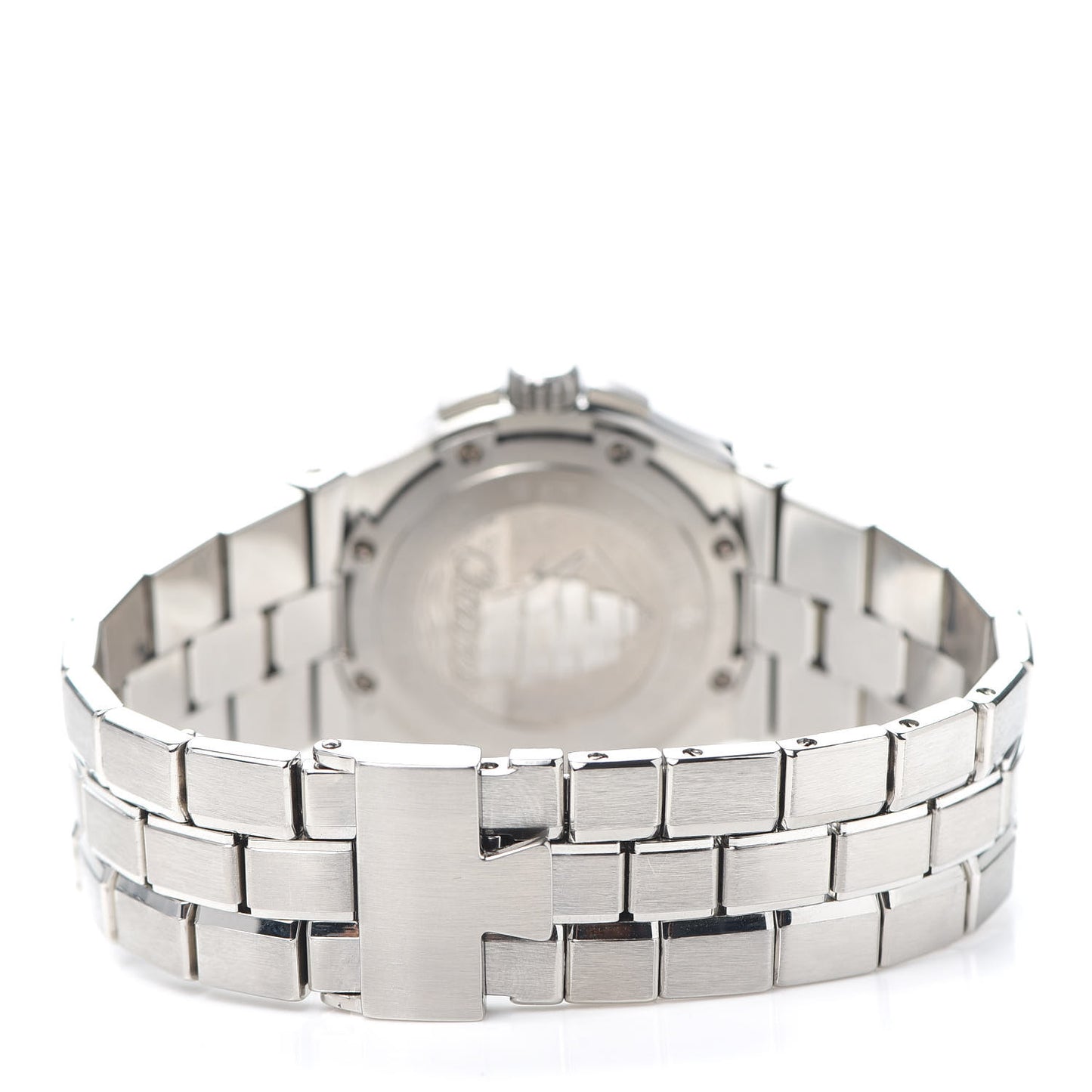 Stainless Steel 35mm Overseas Quartz Watch Black 72050