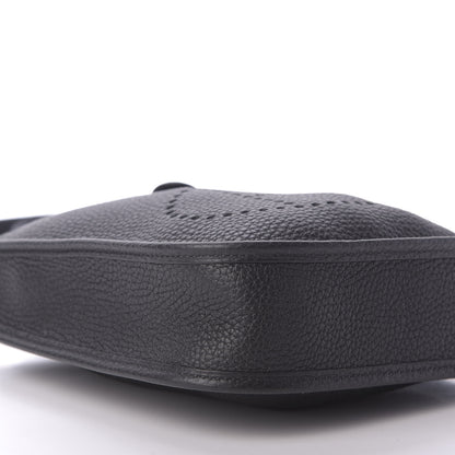 Hermes Taurillon Clemence Evelyne TPM Black 6 of 9